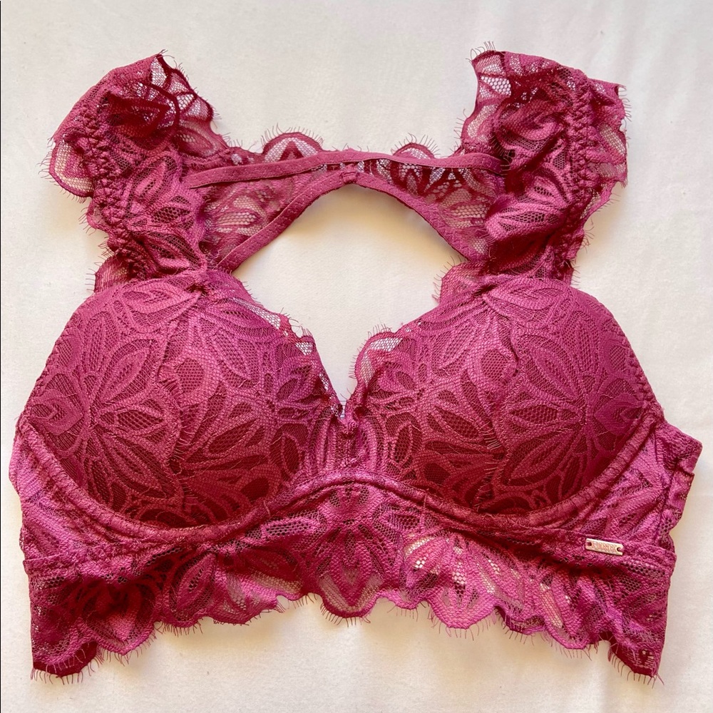 Push up lace bralette